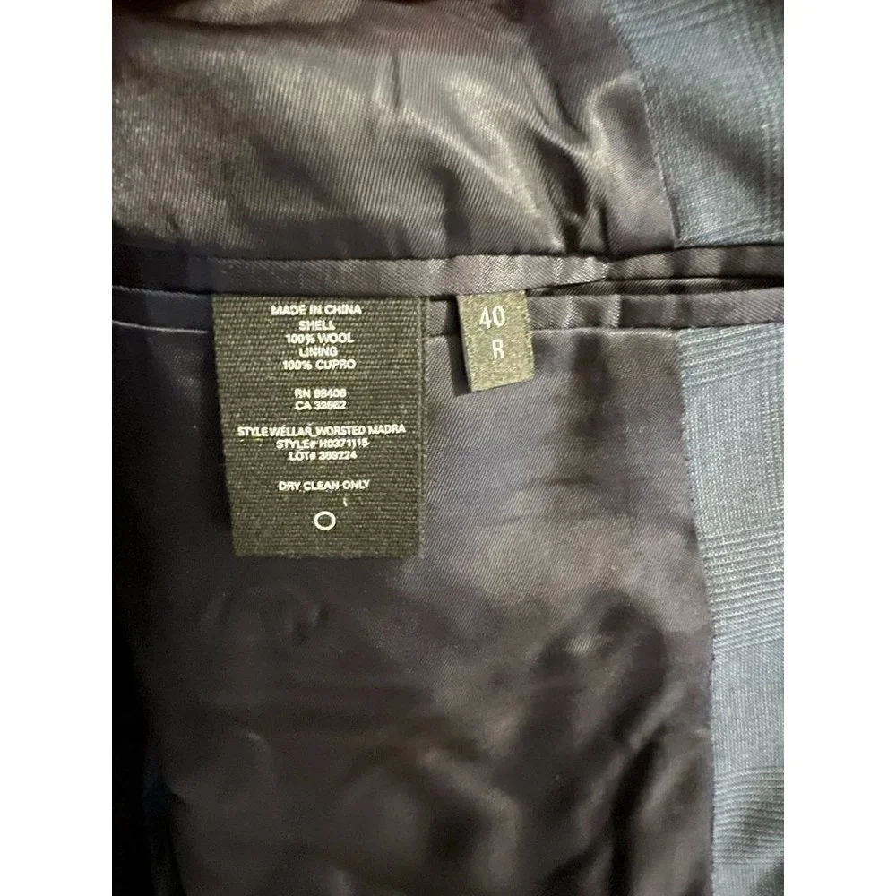 Theory Blue Sport Coat Blazer‎ - Size 40R
